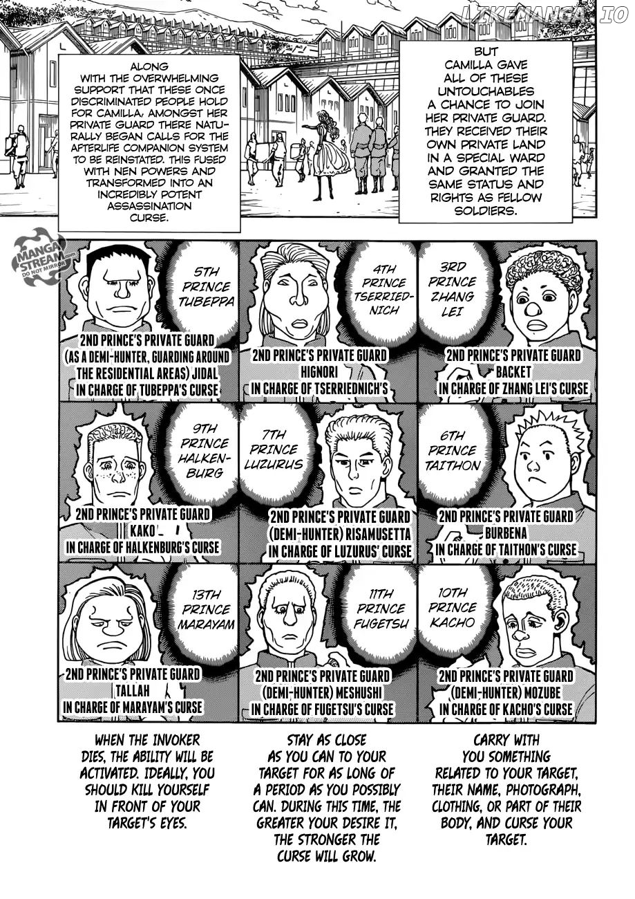 Hunter x Hunter, Chapter 389 image 16